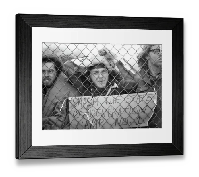Framed Print : Arrested Antiwar Demonstrators Framed Print : Arrested Antiwar Demonstrators