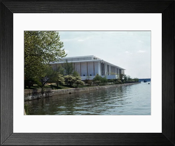 Framed Print : Exterior View of John F. Kennedy Center for tne Performing Arts Framed Print : Exterior View of John F. Kennedy Center for tne Performing Arts
