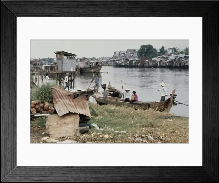 Framed Print : Boating In Ho Chi Minh City Framed Print : Boating In Ho Chi Minh City