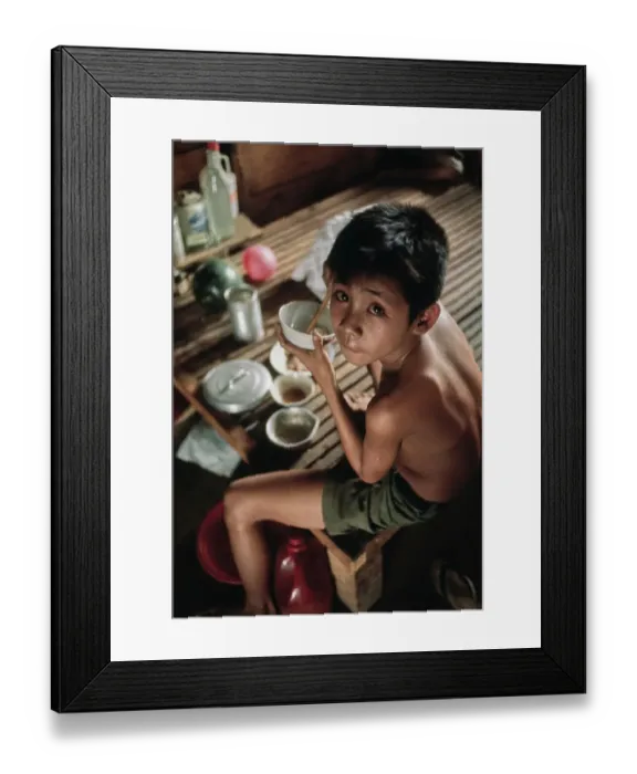 Framed Print : Vietnamese Camp, Ho Chi Minh City Framed Print : Vietnamese Camp, Ho Chi Minh City