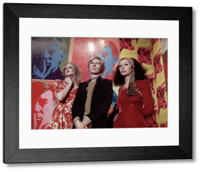 Framed Print : Andy Warhol, Candy Darling and Ultra Violet Framed Print : Andy Warhol, Candy Darling and Ultra Violet