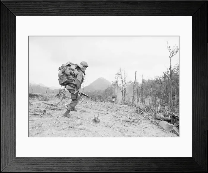 Framed Print : GI in South Vietnam Framed Print : GI in South Vietnam