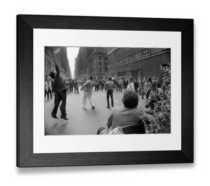 Framed Print : Madison Avenue Closed for Earth Week Framed Print : Madison Avenue Closed for Earth Week
