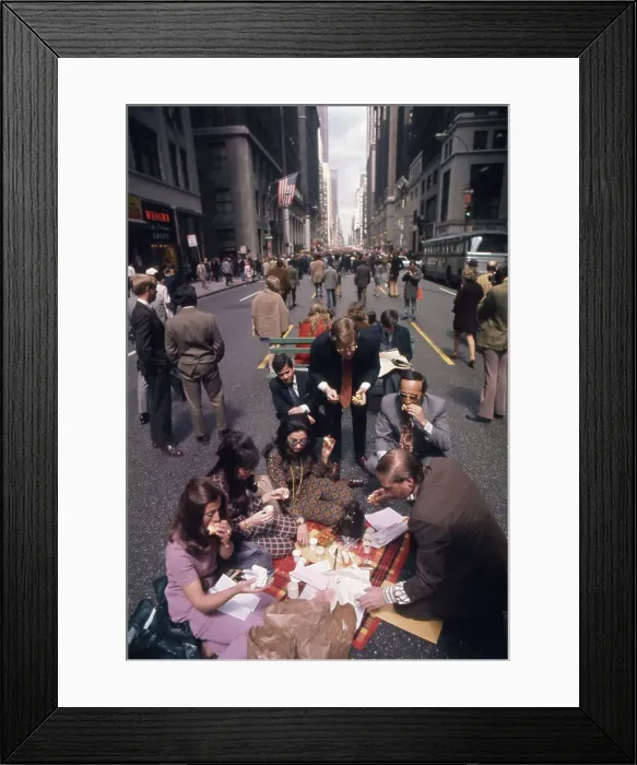 Framed Print : Madison Avenue Closed for Earth Week Framed Print : Madison Avenue Closed for Earth Week