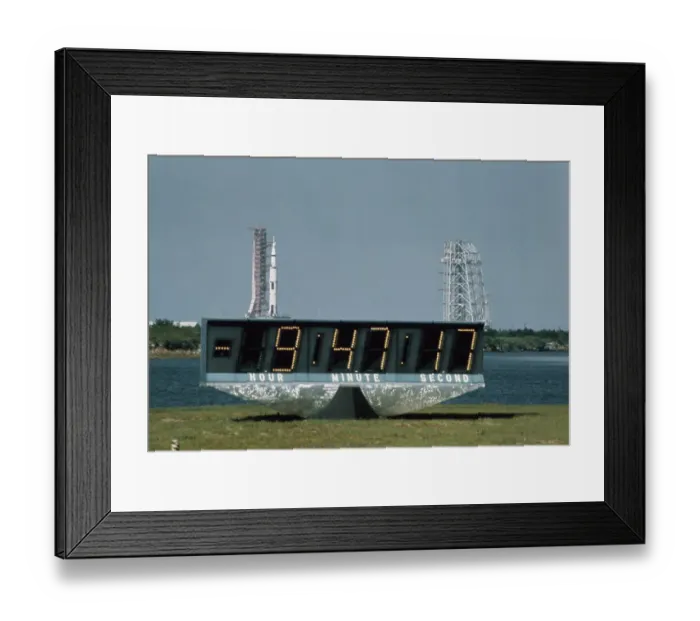 Framed Print : Apollo 16 - Launch Day Framed Print : Apollo 16 - Launch Day