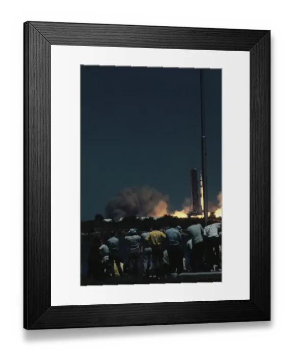Framed Print : Apollo 16 - Launch Day Framed Print : Apollo 16 - Launch Day