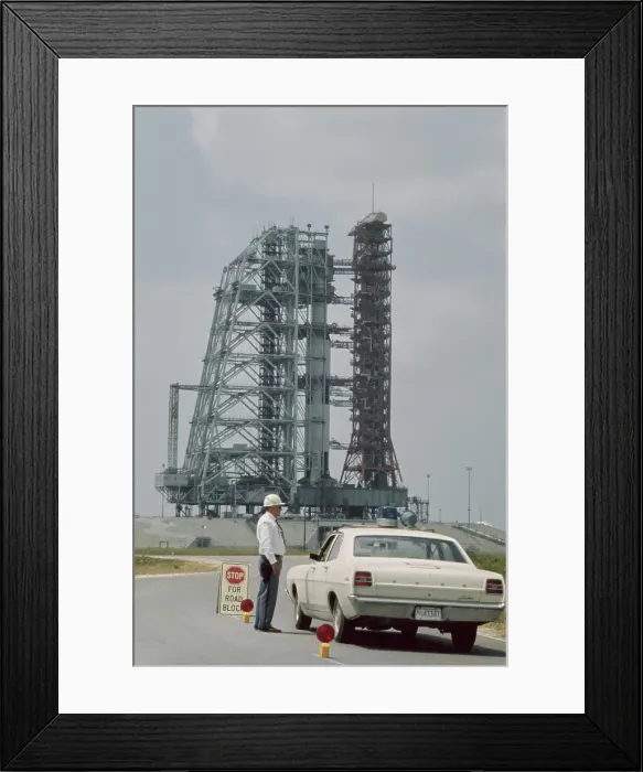Framed Print : Apollo 16 - Launch Day Framed Print : Apollo 16 - Launch Day