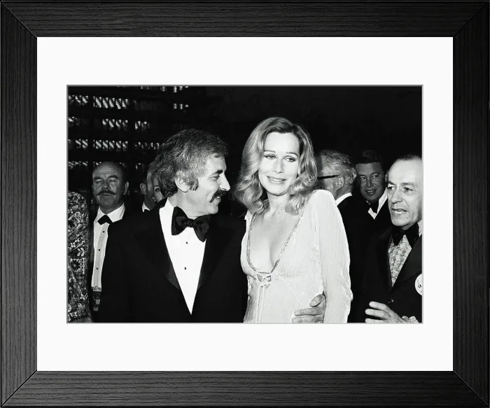 Framed Print : Sally Kellerman with Husband Rick Edelstein