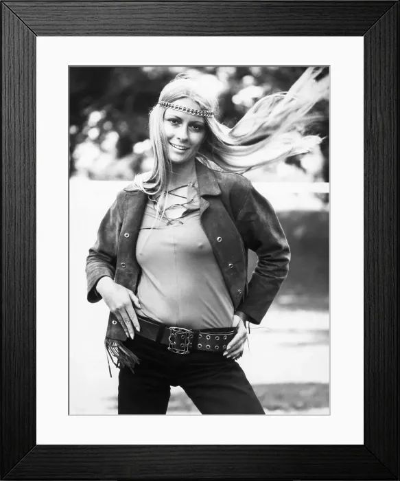 Framed Print : Model Carol Bayer Framed Print : Model Carol Bayer