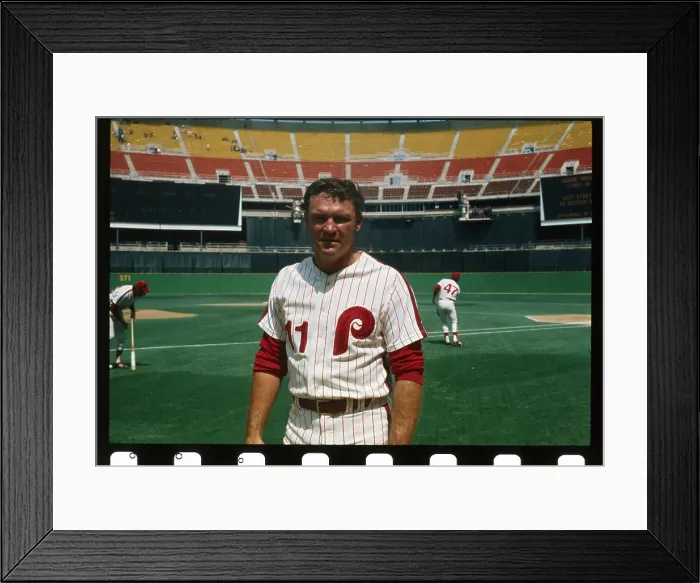 Framed Print : Infielder Deron Johnson