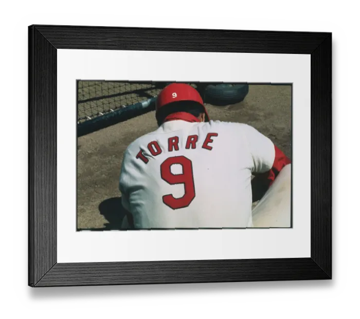 Framed Print : Back View of Joe Torre Framed Print : Back View of Joe Torre