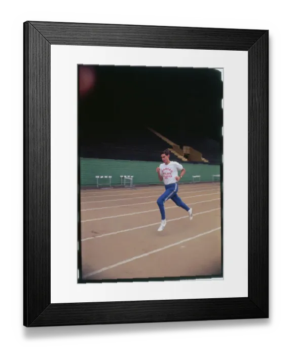 Framed Print : Jim Ryun Running Framed Print : Jim Ryun Running