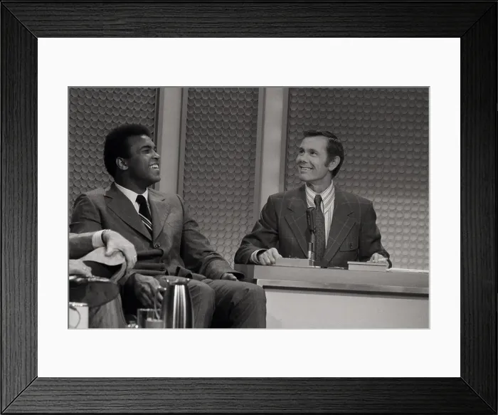 Framed Print : Muhammad Ali and Johnny Carson Framed Print : Muhammad Ali and Johnny Carson