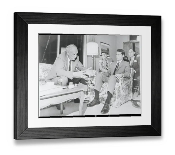 Framed Print : Charles A. Lindbergh Talking with Wendell Anderson Framed Print : Charles A. Lindbergh Talking with Wendell Anderson
