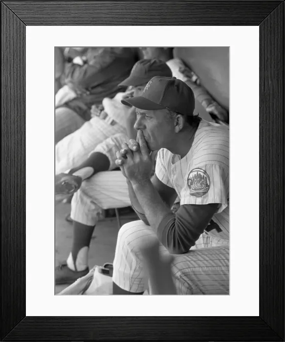 Framed Print : Gil Hodges in Deep Thought Framed Print : Gil Hodges in Deep Thought