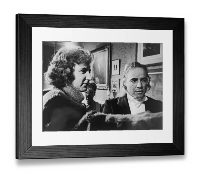 Framed Print : Portrait of Marlon Brando Framed Print : Portrait of Marlon Brando