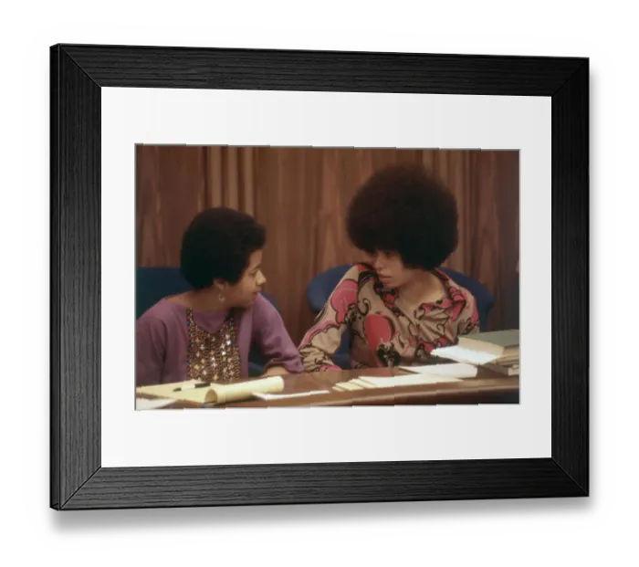 Framed Print : Angela Davis Framed Print : Angela Davis