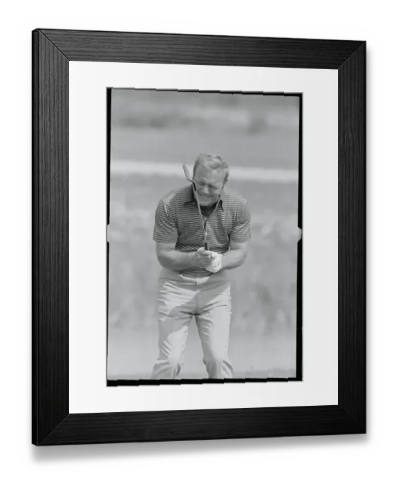 Framed Print : Arnold Palmer Expressing Excitement Framed Print : Arnold Palmer Expressing Excitement
