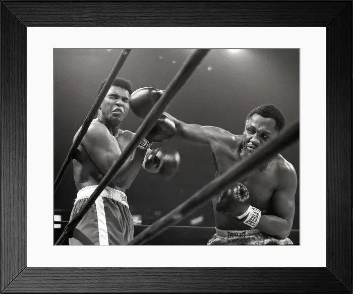 Framed Print : Frazier Beats Ali Framed Print : Frazier Beats Ali