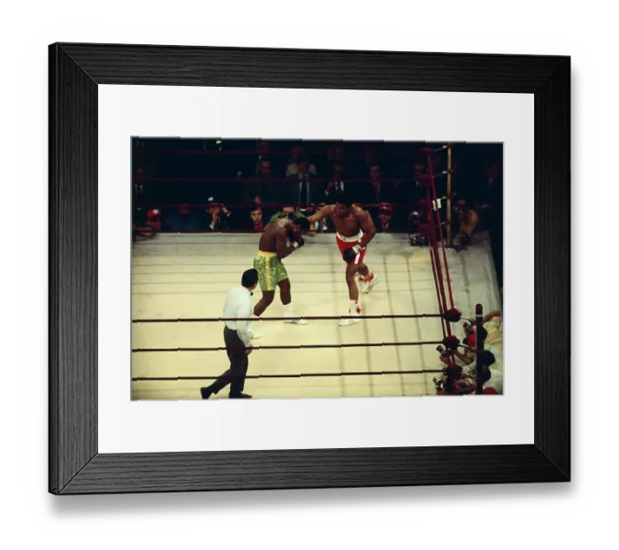 Framed Print : Muhammad Ali and Joe Frazier Boxing Framed Print : Muhammad Ali and Joe Frazier Boxing