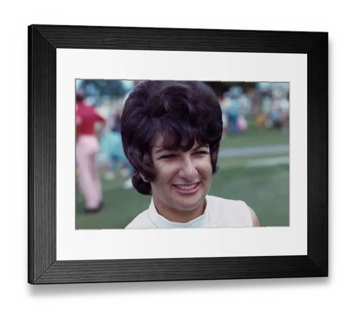 Framed Print : Golfer Donna Caponi Framed Print : Golfer Donna Caponi