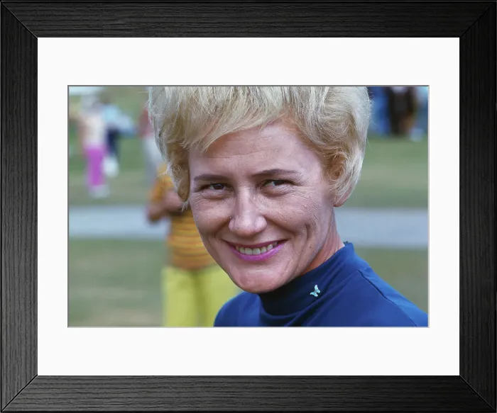 Framed Print : Golfer Ruth Jessen