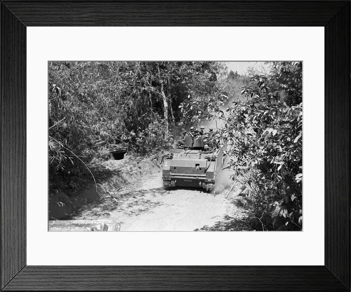 Framed Print : Personnel Carrier on the Ho Chi Minh Trail Framed Print : Personnel Carrier on the Ho Chi Minh Trail