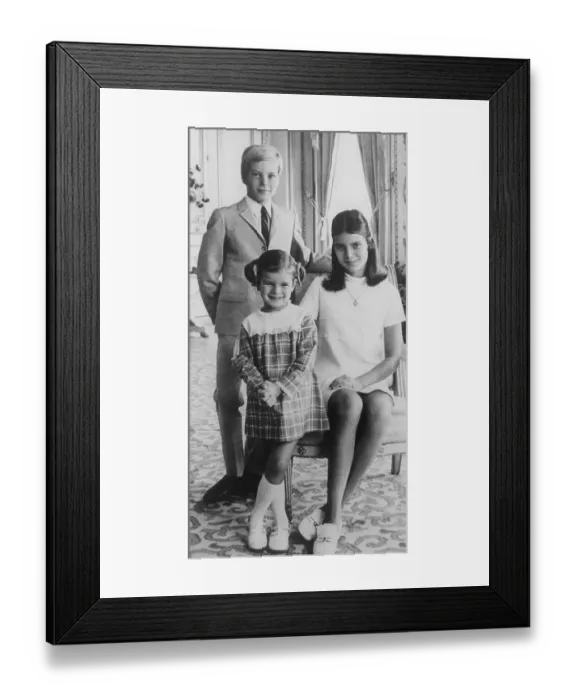Framed Print : Royal Children of Monaco Framed Print : Royal Children of Monaco
