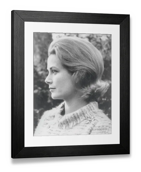 Framed Print : Portrait of Grace Kelly Framed Print : Portrait of Grace Kelly