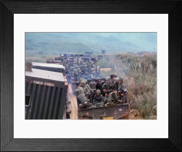 Framed Print : Operation Dewey Canyon II