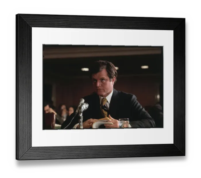 Framed Print : Senator Edward Kenendy Framed Print : Senator Edward Kenendy