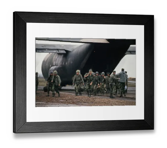 Framed Print : Dong Ha Combat Base Framed Print : Dong Ha Combat Base
