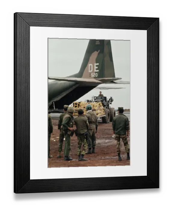 Framed Print : Dong Ha Combat Base Framed Print : Dong Ha Combat Base