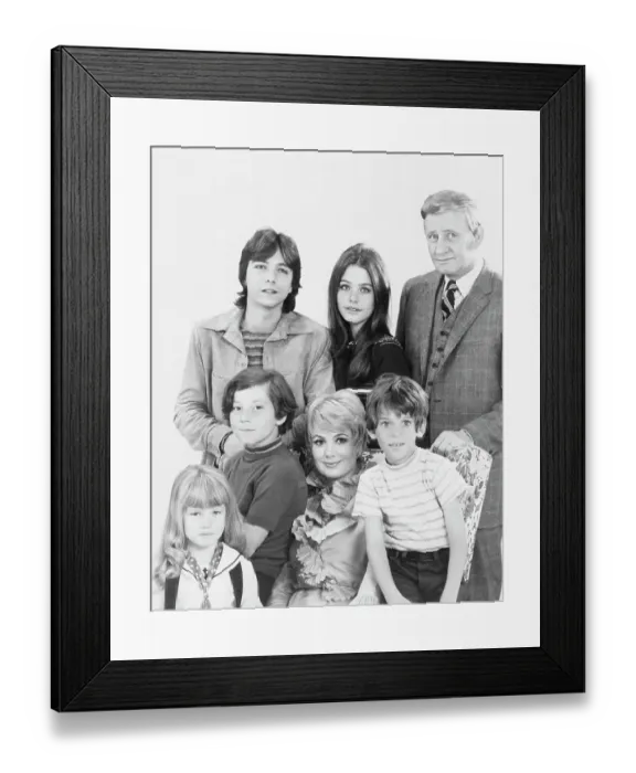 Framed Print : Cast of The Partridge Family Framed Print : Cast of The Partridge Family