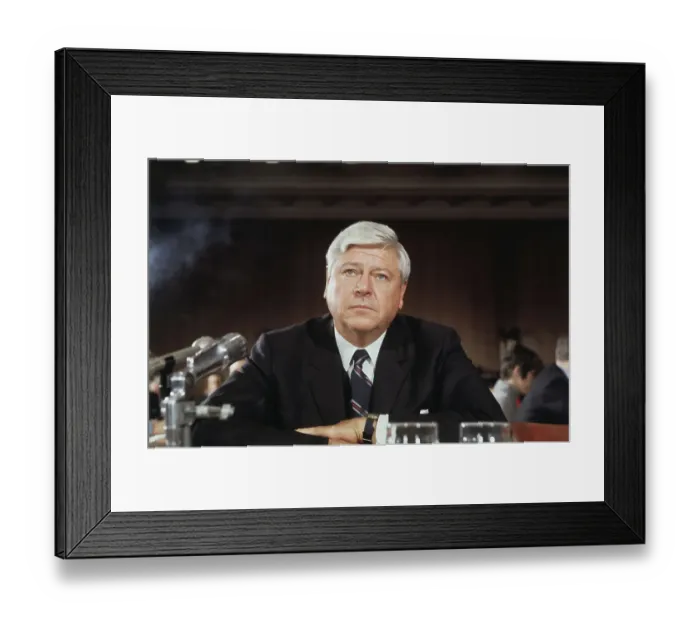 Framed Print : Portrait of Roger Morton Framed Print : Portrait of Roger Morton