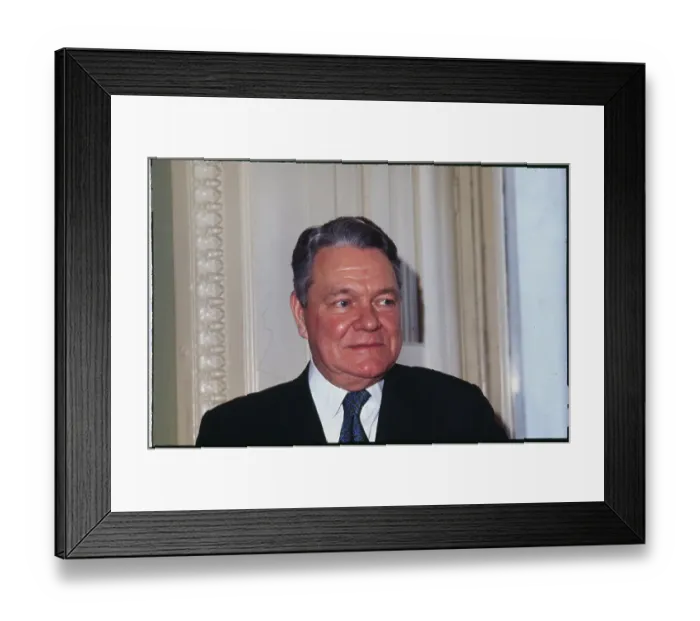 Framed Print : Portrait of Hale Boggs Framed Print : Portrait of Hale Boggs