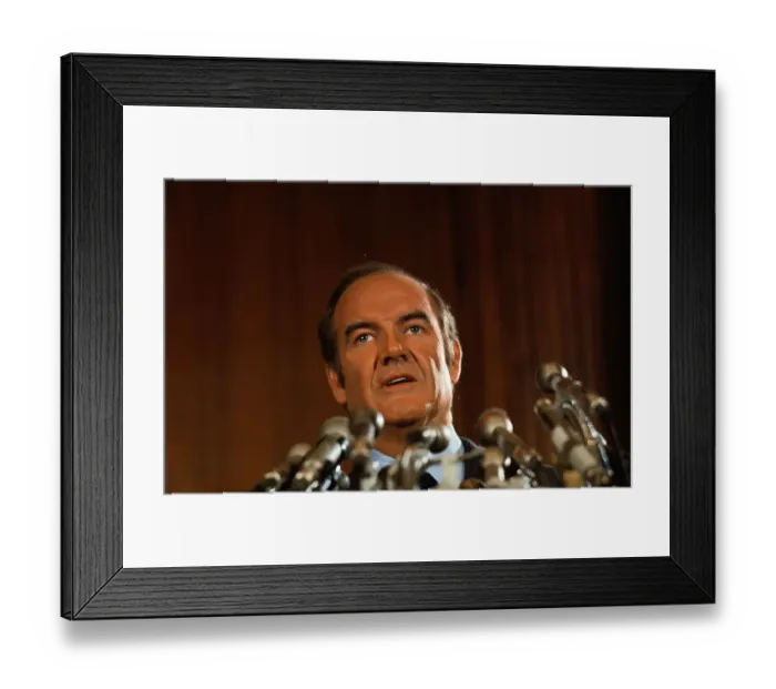 Framed Print : George McGovern Framed Print : George McGovern