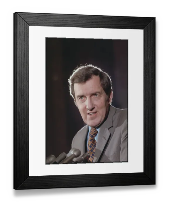 Framed Print : Edmund Muskie Framed Print : Edmund Muskie