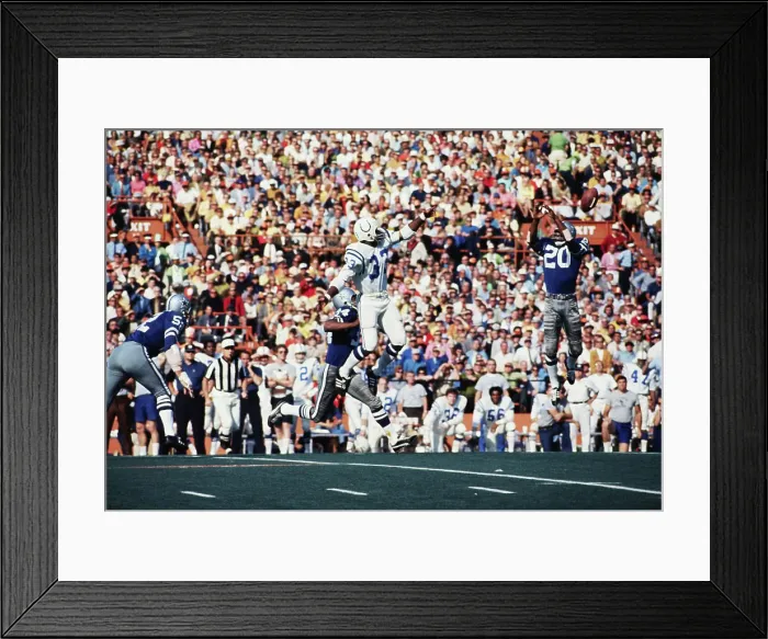 Framed Print : Mel Renfro Missing a Pass Framed Print : Mel Renfro Missing a Pass