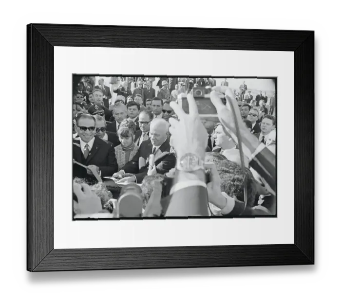 Framed Print : Political Leaders Cutting Ribbon Framed Print : Political Leaders Cutting Ribbon