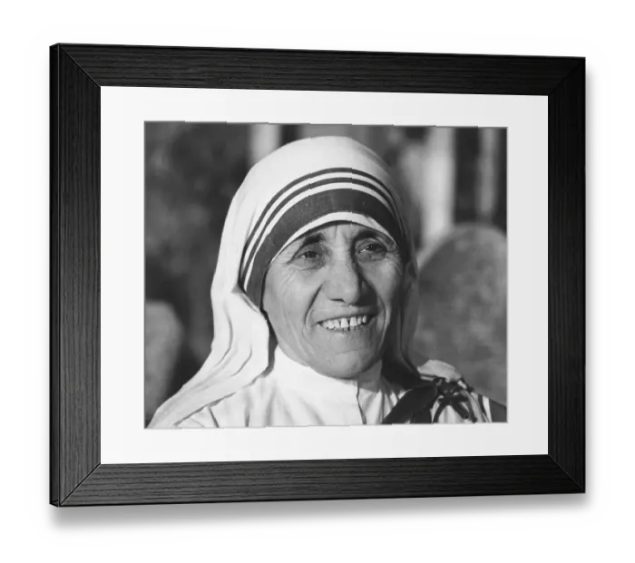 Framed Print : Mother Teresa Framed Print : Mother Teresa