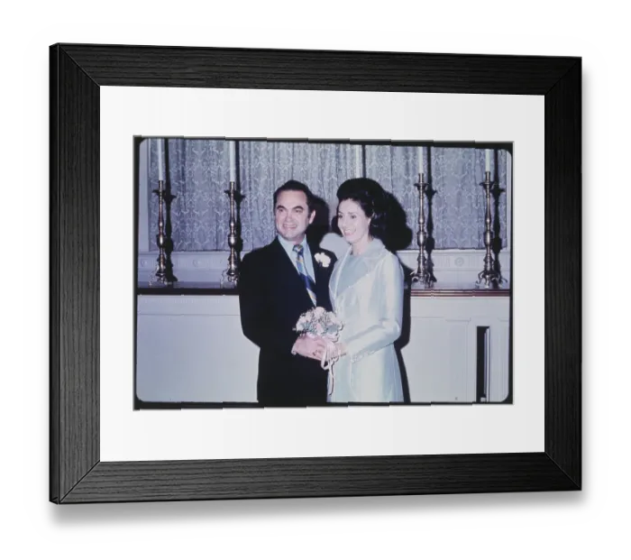 Framed Print : Portrait of George and Cornelia Wallace Framed Print : Portrait of George and Cornelia Wallace