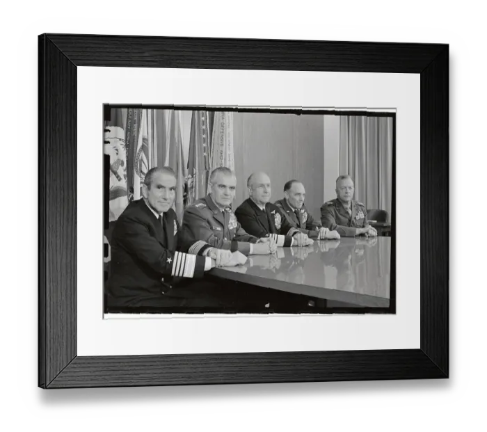 Framed Print : Members of Joint Chiefs of Staff Framed Print : Members of Joint Chiefs of Staff