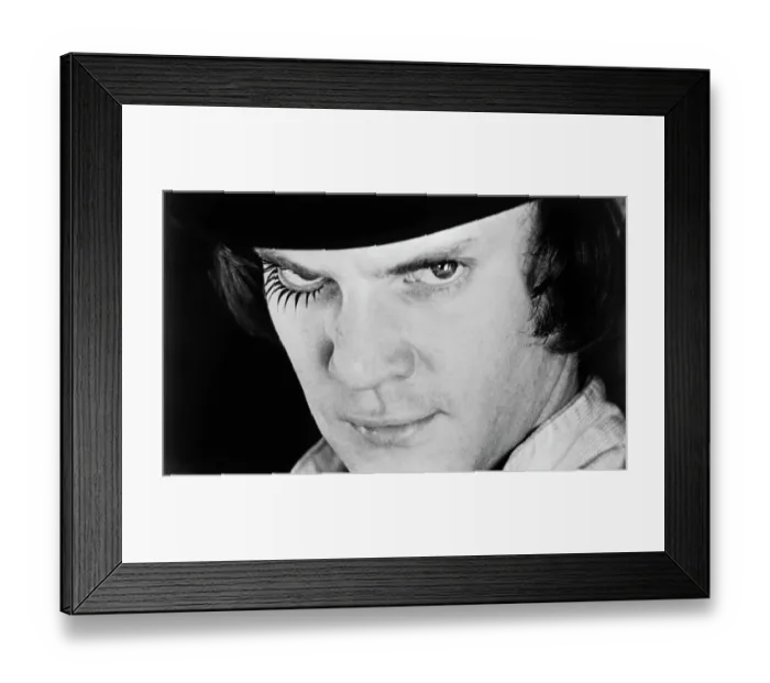 Framed Print : Malcolm McDowell in A Clockwork Orange Framed Print : Malcolm McDowell in A Clockwork Orange