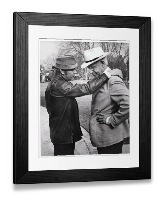 Framed Print : Jack Lemmon and Walter Matthau Framed Print : Jack Lemmon and Walter Matthau