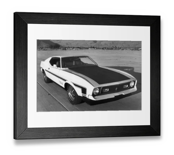 Framed Print : 1971 Ford Boss 351 Mustang Framed Print : 1971 Ford Boss 351 Mustang