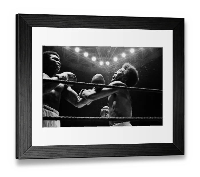 Framed Print : Muhammad Ali Punching Jimmy Ellis Framed Print : Muhammad Ali Punching Jimmy Ellis