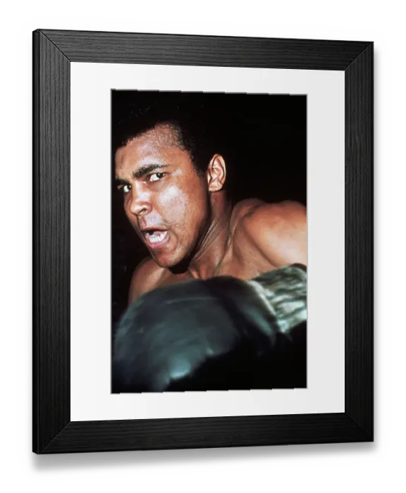 Framed Print : Boxer Muhammad Ali