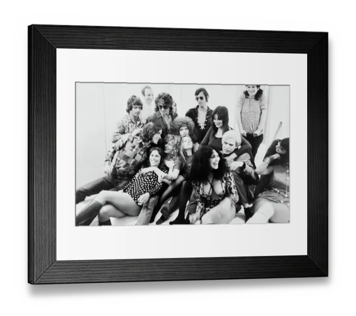 Framed Print : Cast Of Andy Warhol's Play Pork