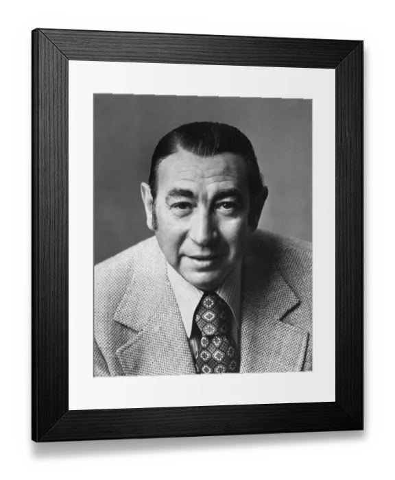 Framed Print : Close Up Of Howard Cosell. 1971